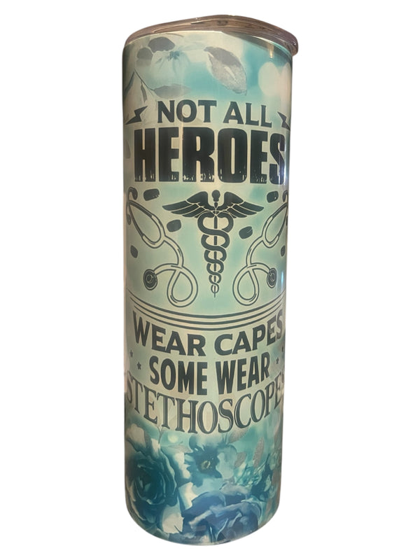 Custom Hero’s Stainless Steel Tumbler