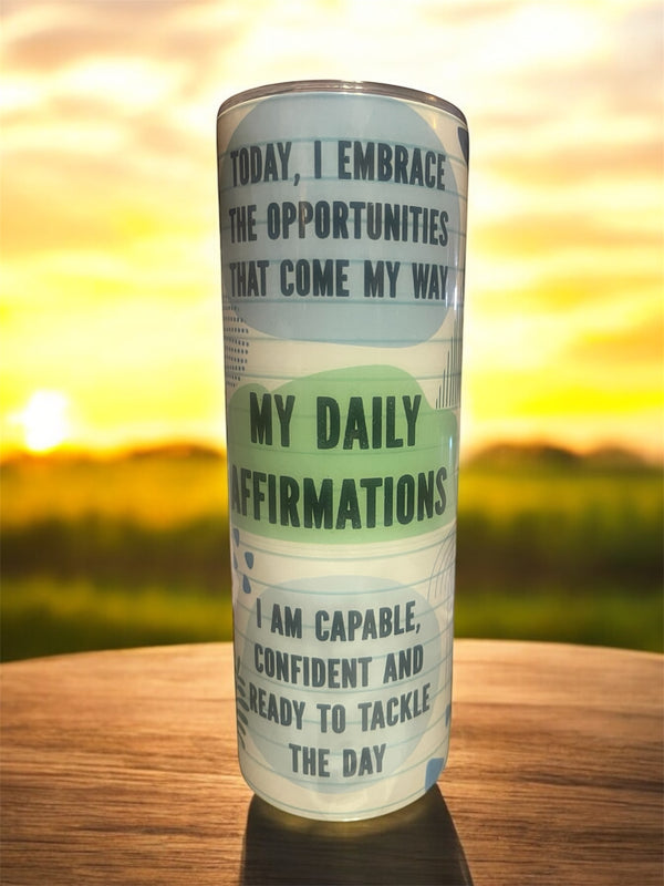 Custom Embracing Opportunities Stainless Steel Tumbler